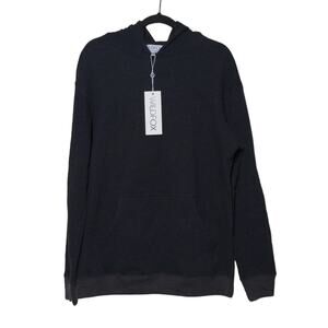 Wildfox Charcoal Gray Colin Sweatshirt Hoodie Hooded Sample S New / FLAW